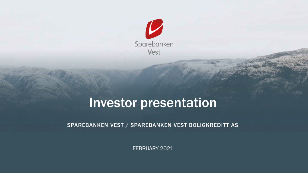 Investor Presentation