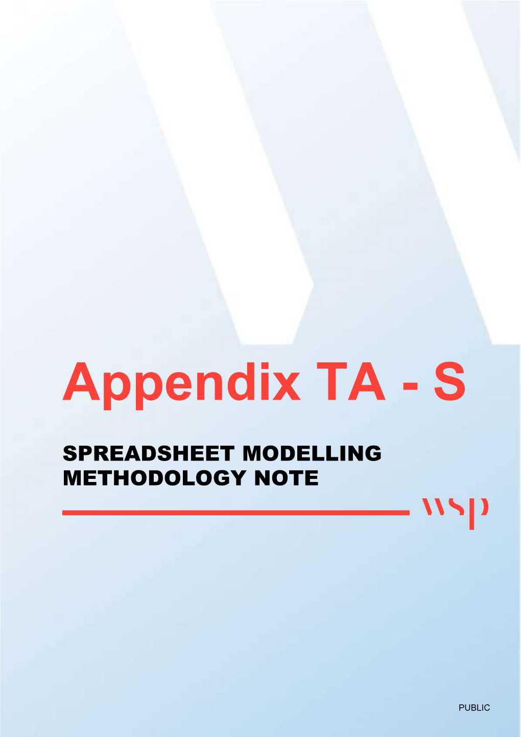 Appendix TA - S