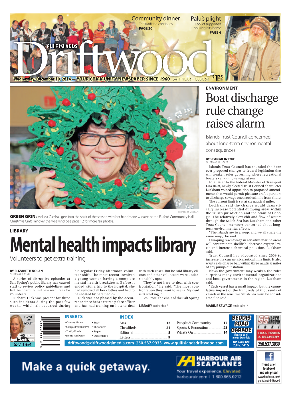 Mental Health Impacts Library Said