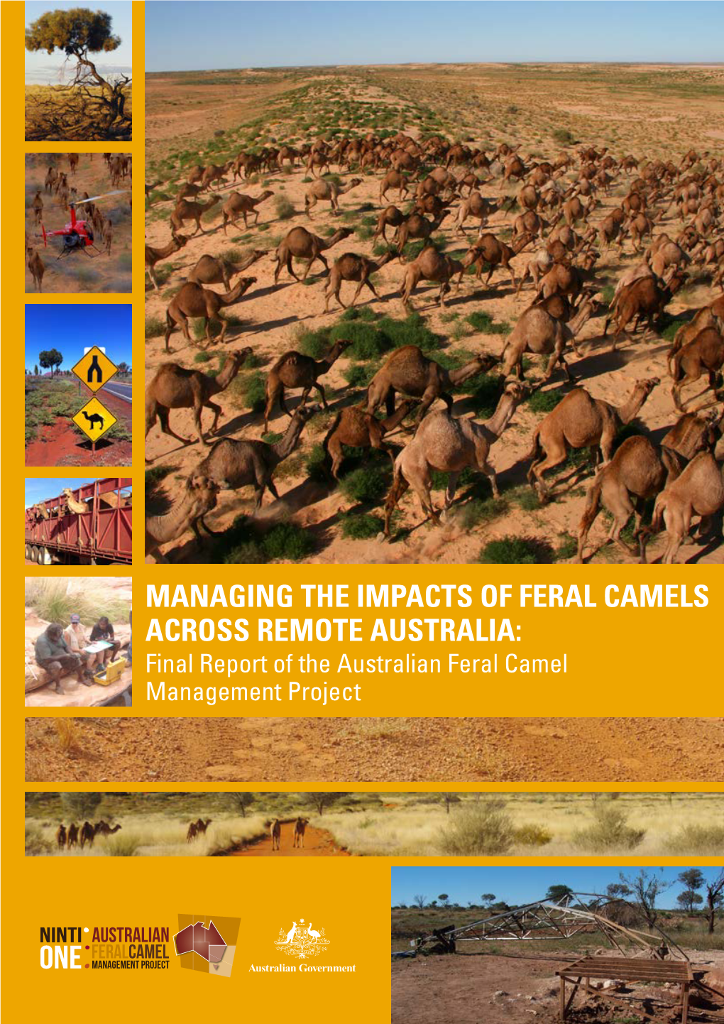 MANAGING the IMPACTS of FERAL CAMELS ACROSS REMOTE AUSTRALIA: Final Report of the Australian Feral Camel Management Project