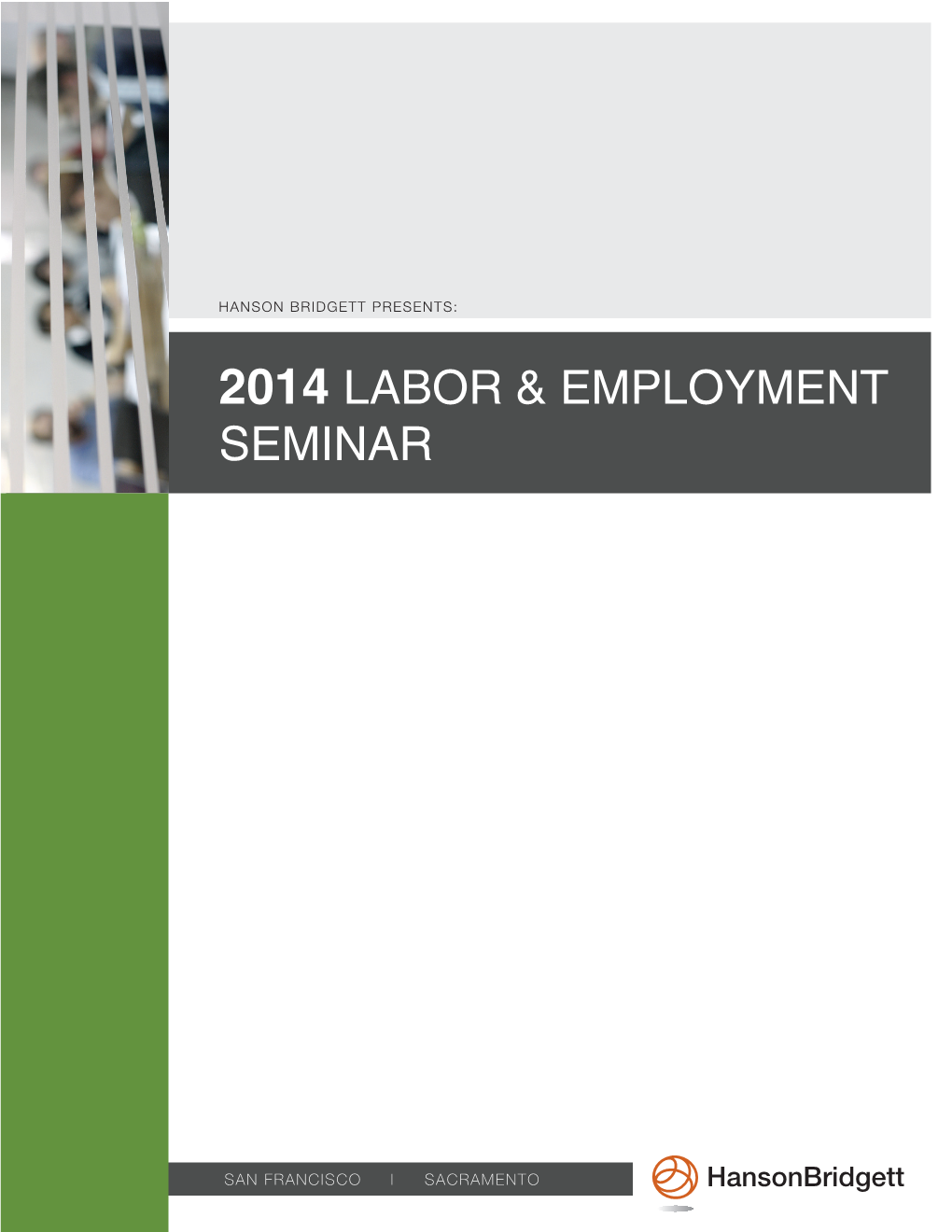2014 Labor & Employment Seminar