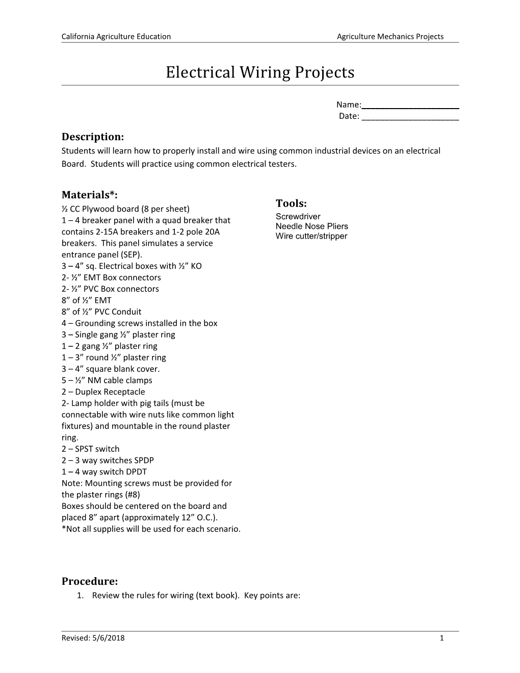 California Agriculture Education Agriculture Mechanics Projects s2