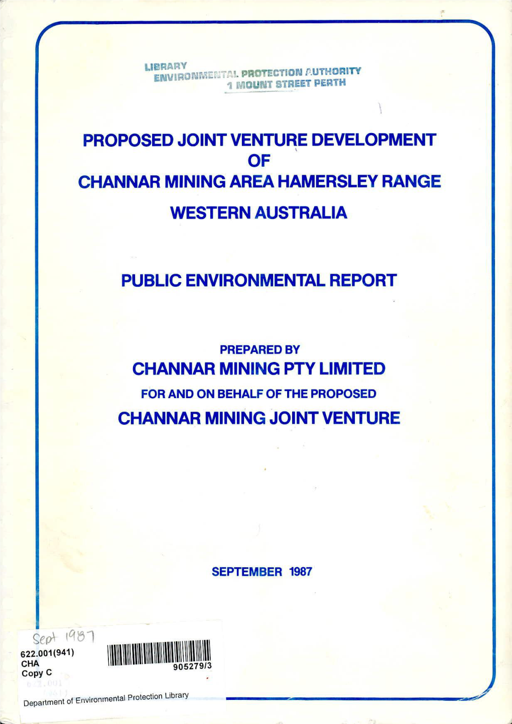 Channar Mining Joint Venture