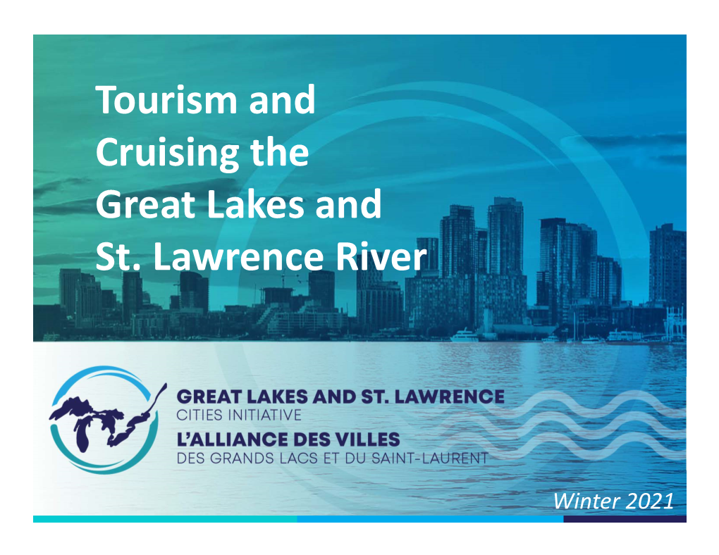 Tourism and Cruising the Great Lakes and St. Lawrence River