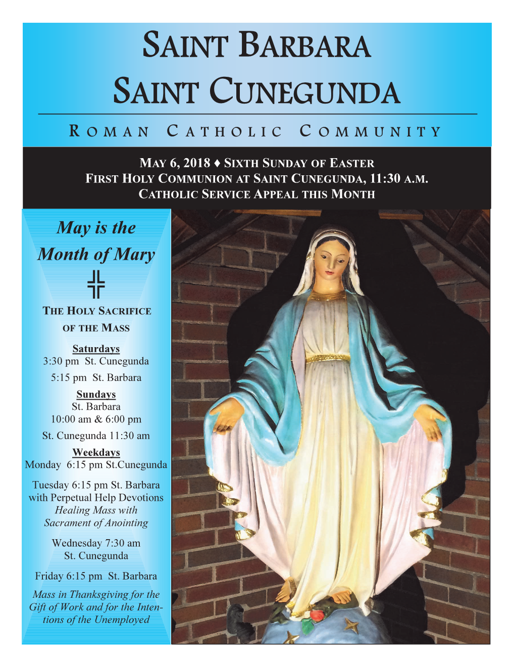 Saint Barbara Saint Cunegunda