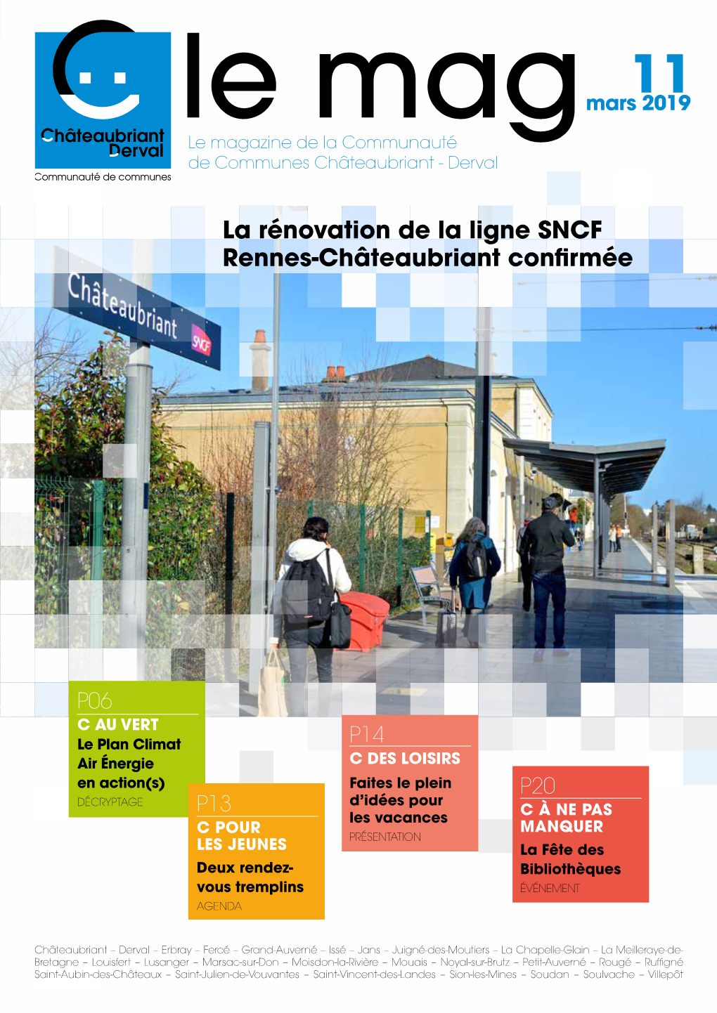 La Rénovation De La Ligne SNCF Rennes-Châteaubriant Confirmée