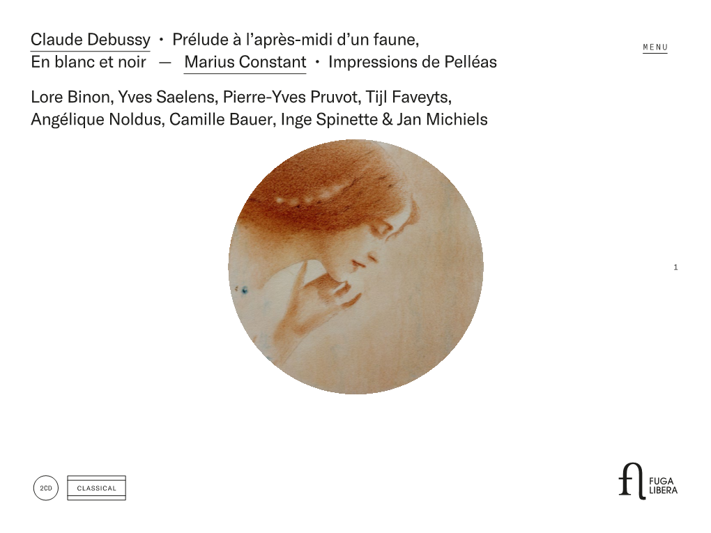 Claude Debussy • Prélude À L'après-Midi D'un Faune, En Blanc Et
