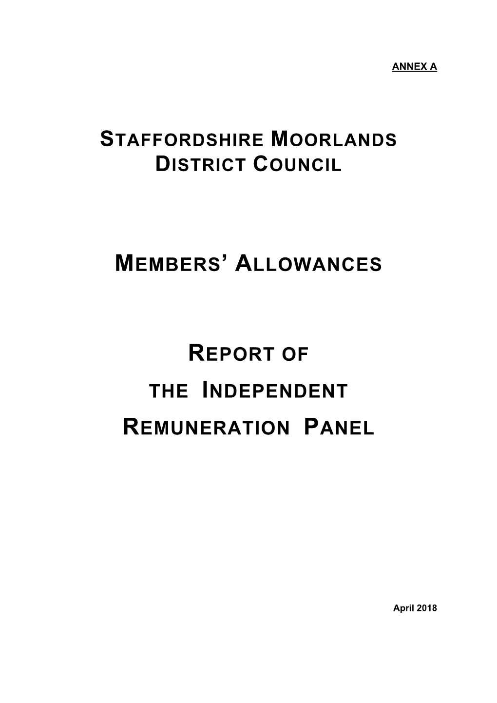 Staffordshire Moorlands District Council