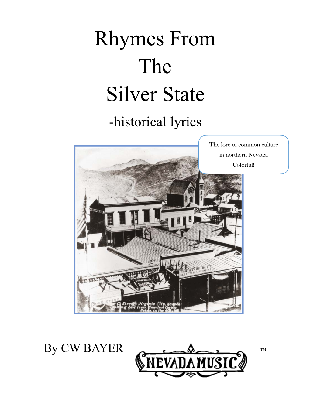Rhymes from the Silver State March 2019