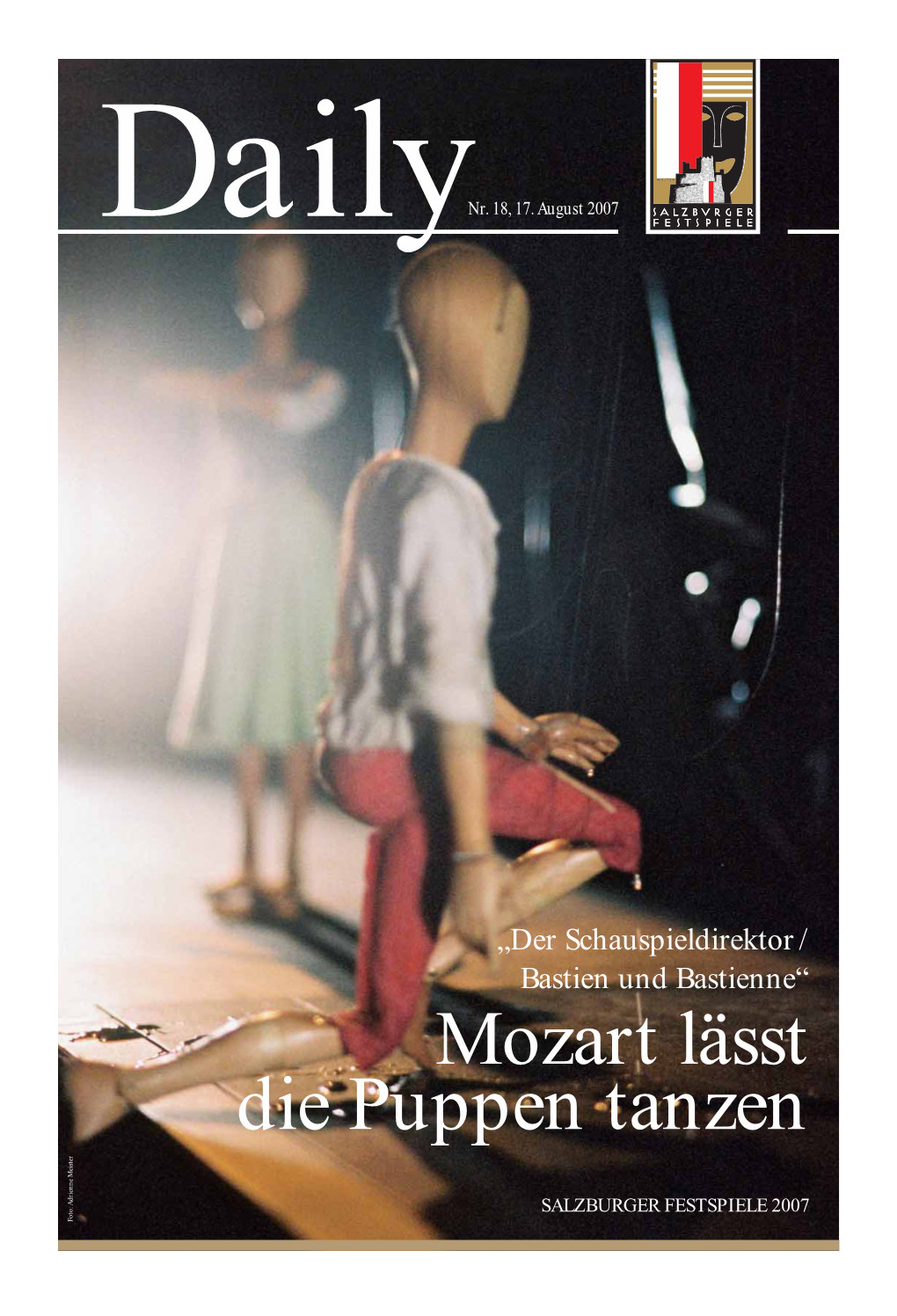 „Der Schauspieldirektor / Bastien Und Bastienne“ Mozart Lässt Die Puppen Tanzen