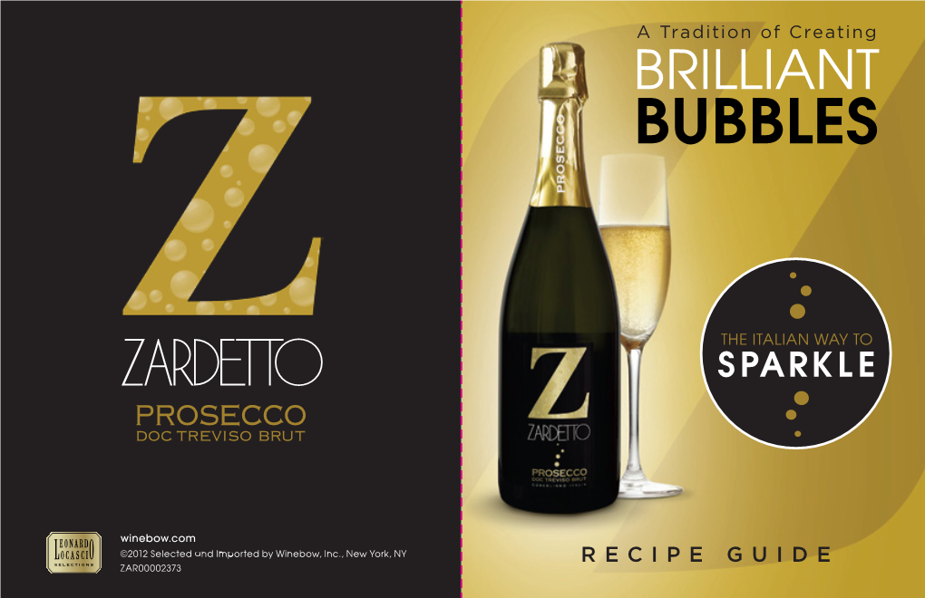 Zardetto Bartender Recipe Guide 1 27