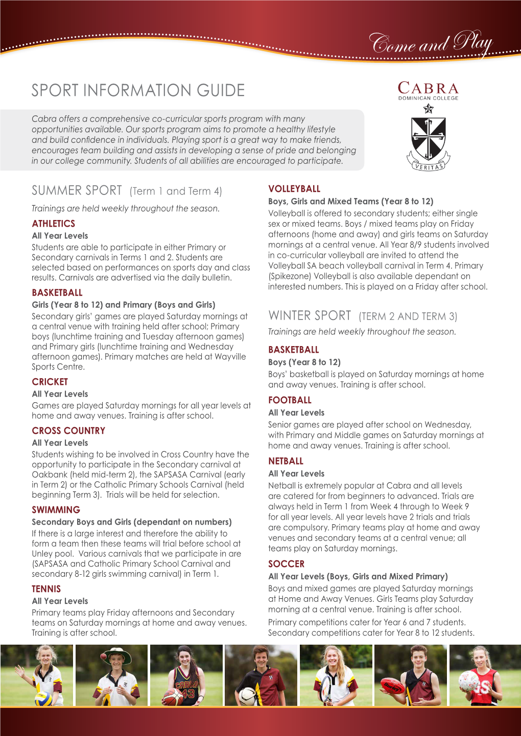 Sport Information Guide