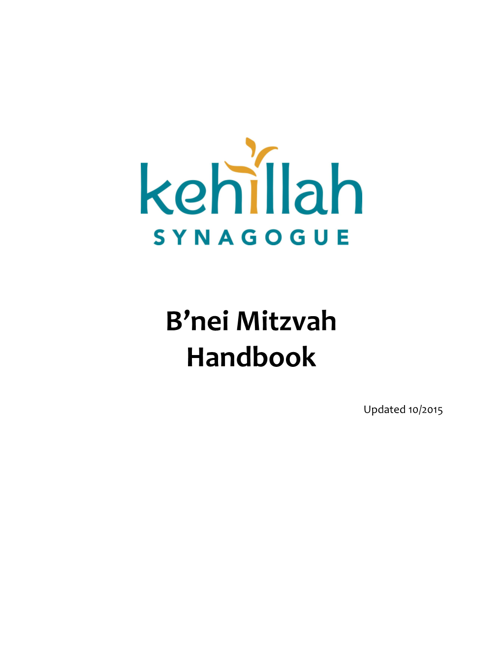 B'nei Mitzvah Handbook