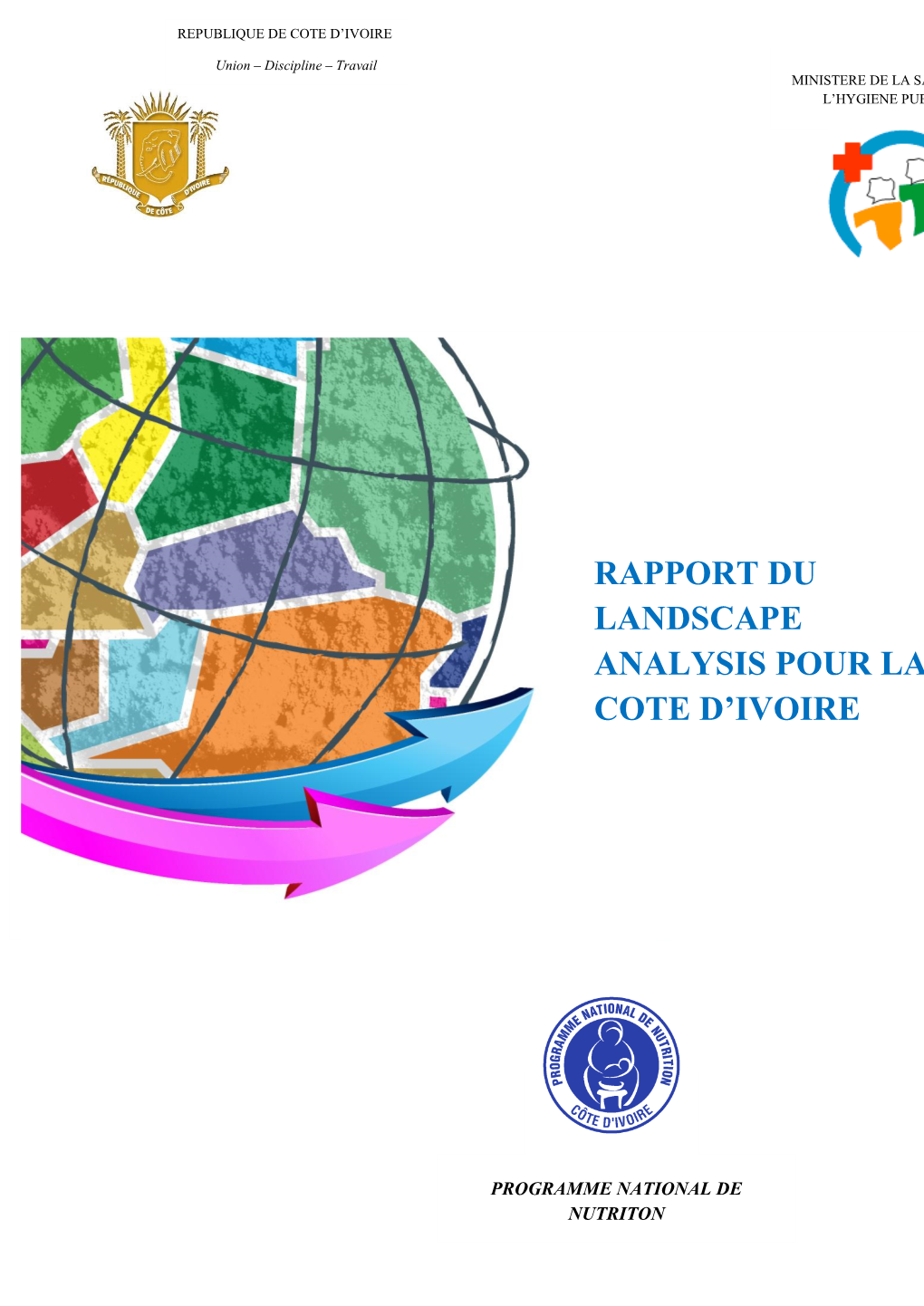 Rapport Du Landscape Analysis Pour La Cote D'ivoire