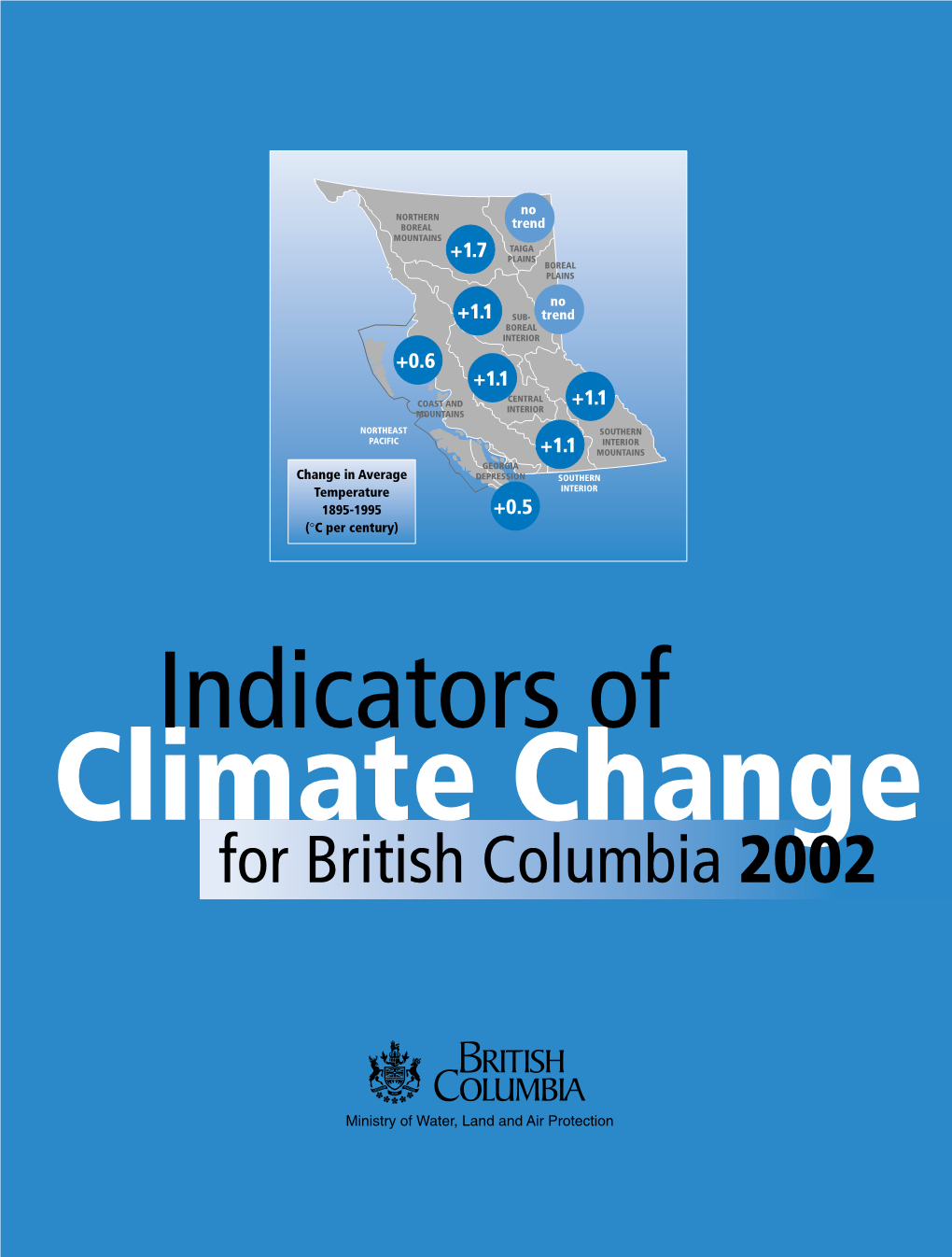 Indicators of Climate Change for British Columbia, 2002
