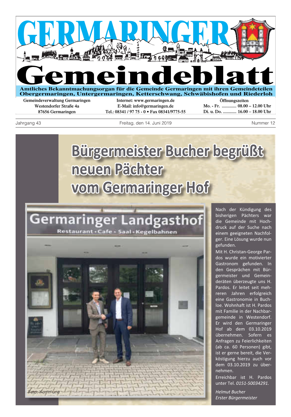 Gemeindeblatt