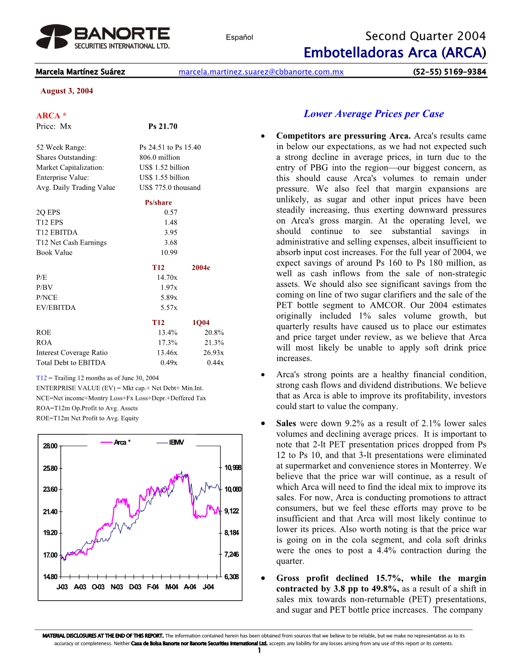 Cemex' Third Quarter 2001 Results