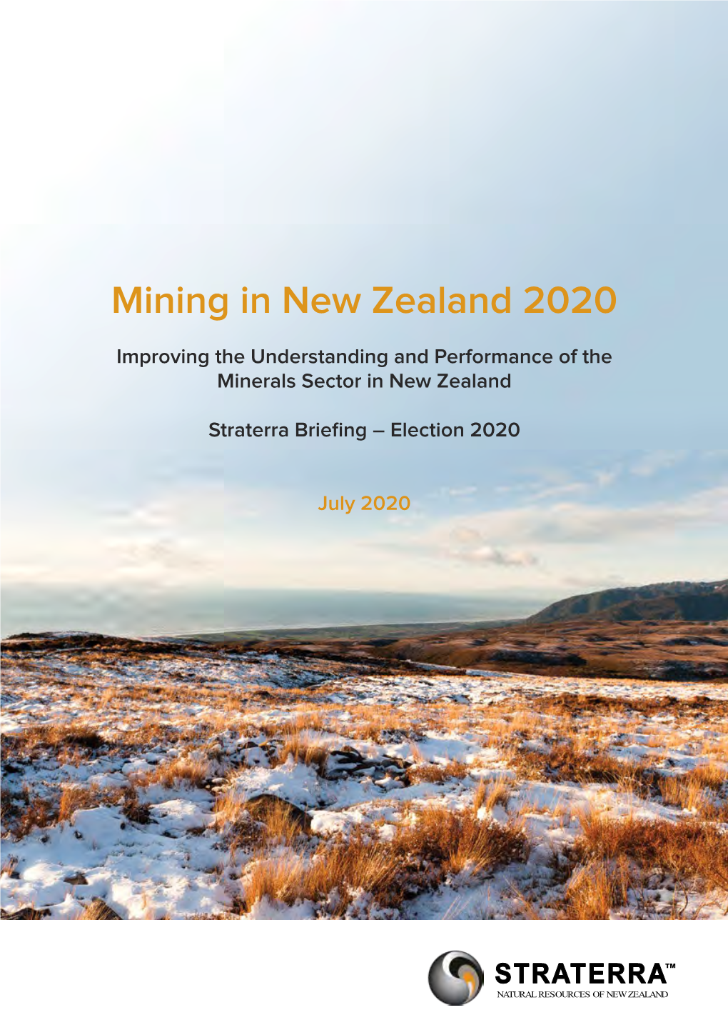 Mining in New Zealand 2020