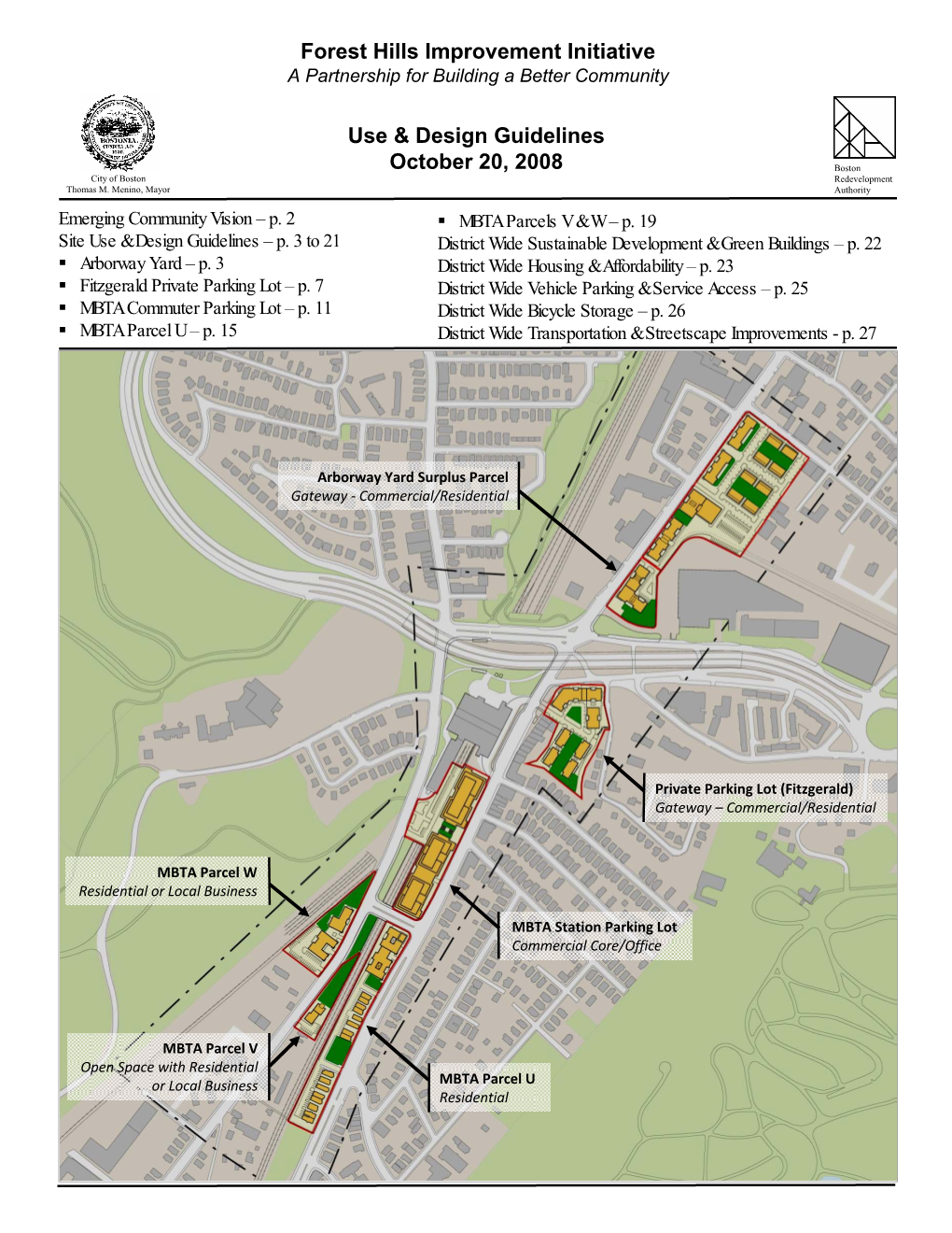 Forest Hills Improvement Initiative Use & Design Guidelines October 20