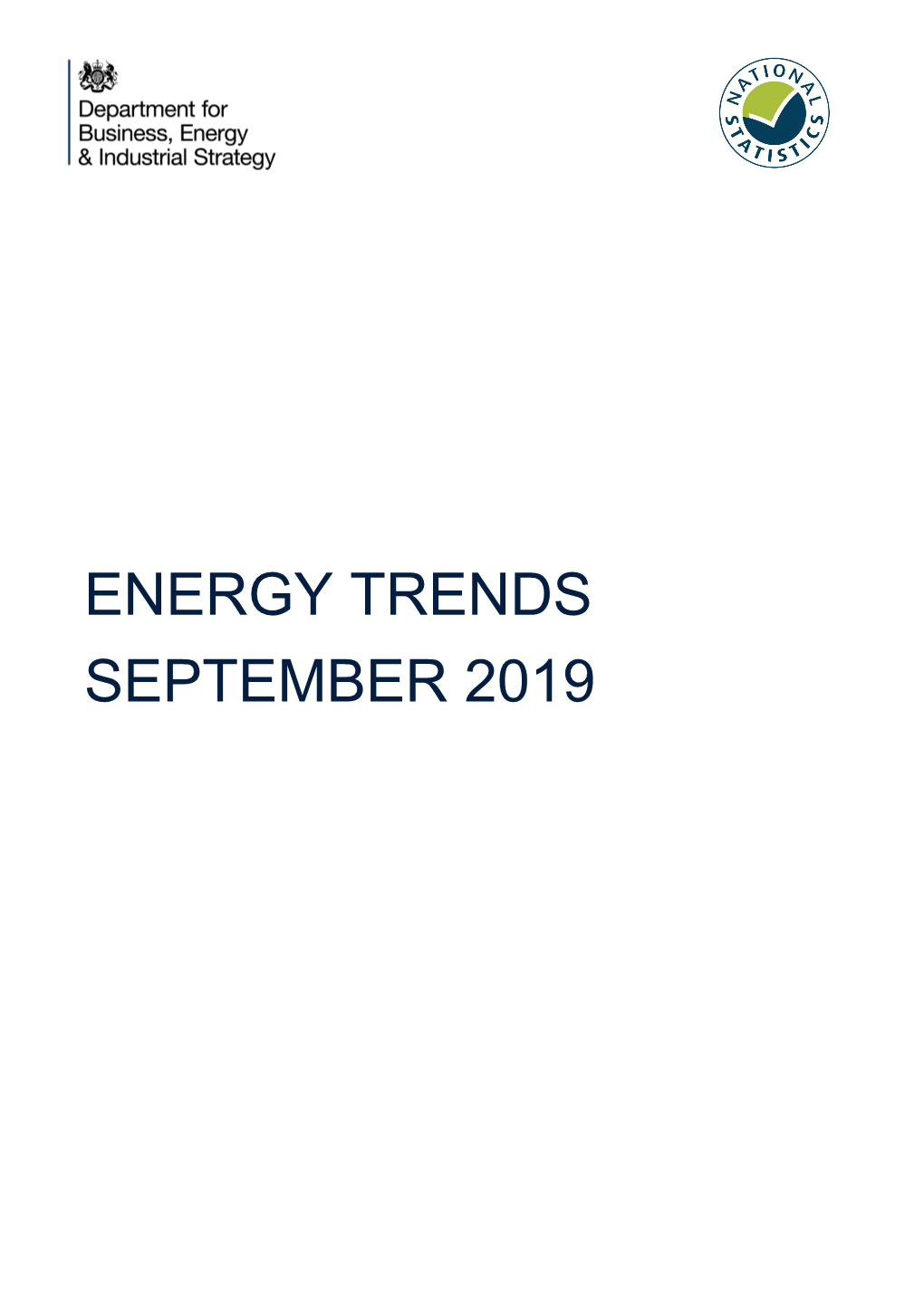 Energy Trends September 2019