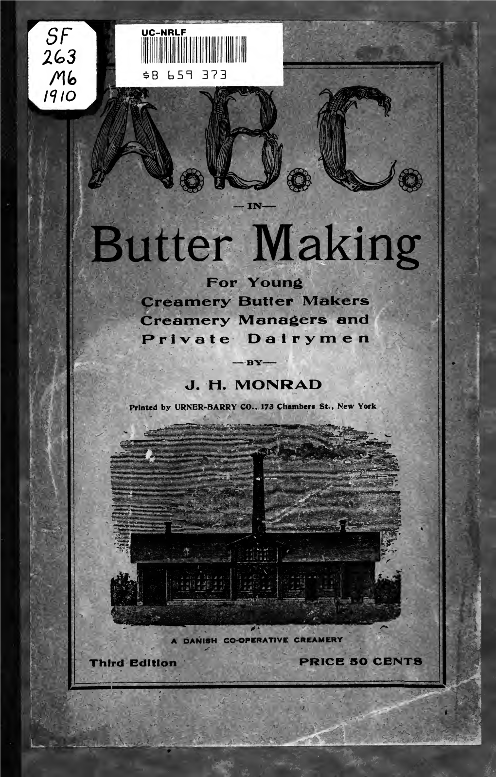 ABC in Butter Making