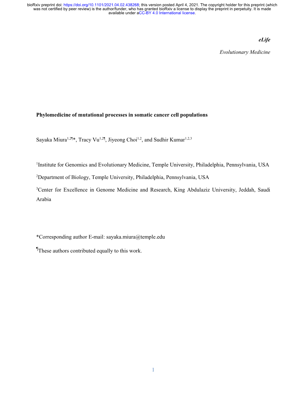 Phylomedicine of Mutational Processes in Somatic Cancer Cell Populations