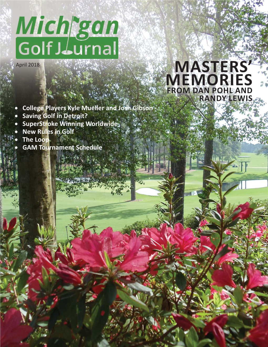 Michigan Golf Journal April 2018