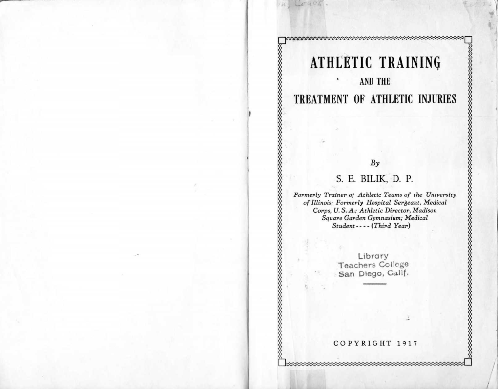 Athitrtic TRAINING