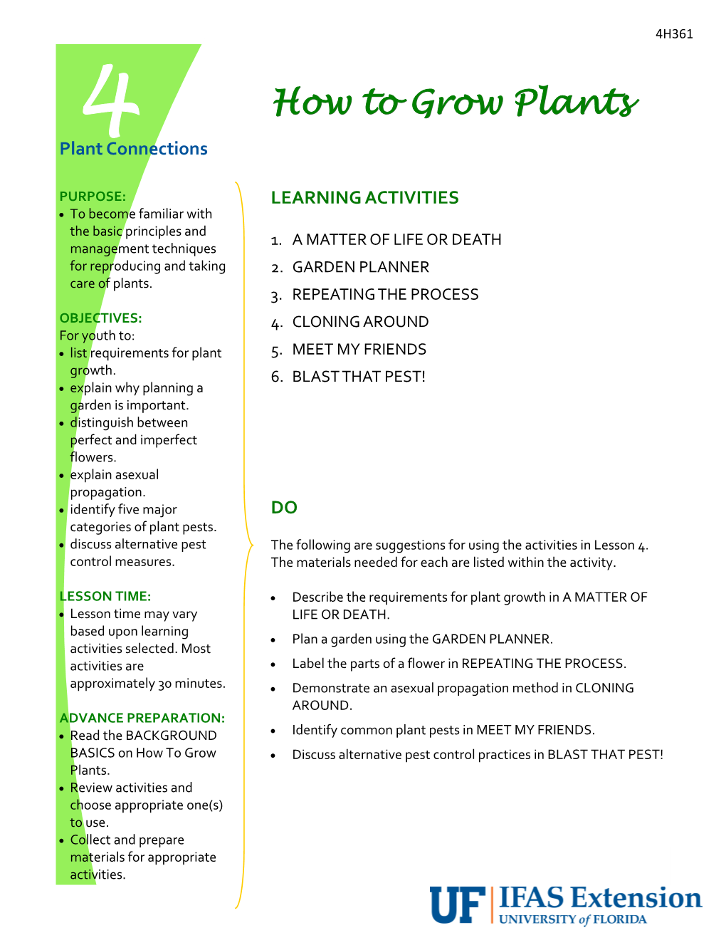 How to Grow Plants Plant4 Connections