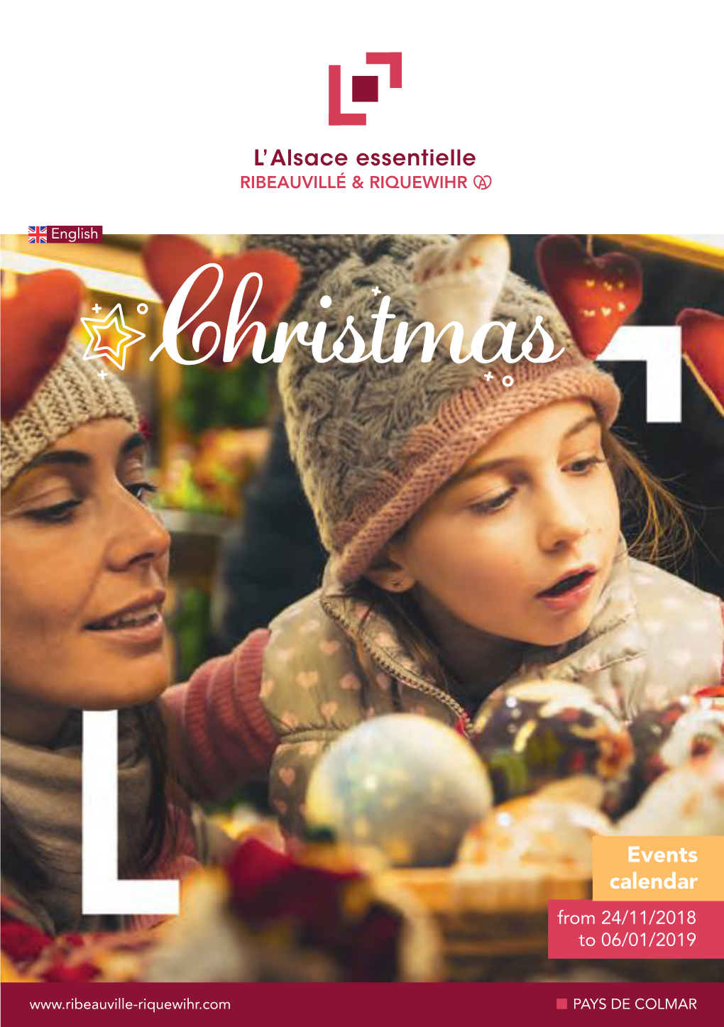 Download the Brochure with All 2018 Christmas Festivities in and Around Riquewihr and Ribeauvillé