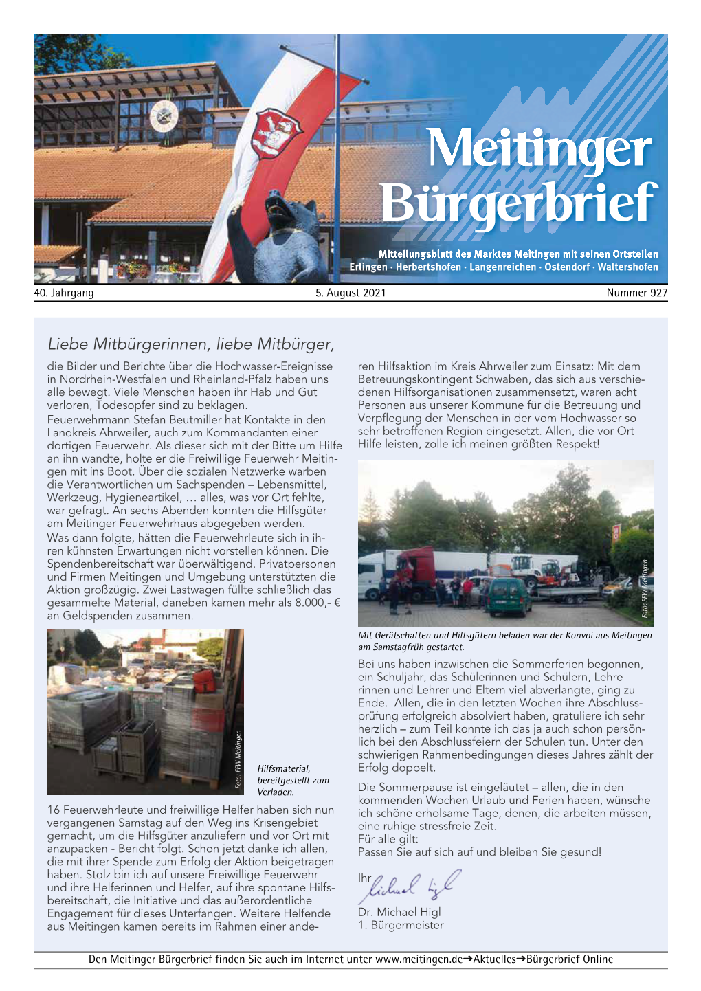 Bürgerbrief Nr. 927 Vom 5. August 2021 (3.61