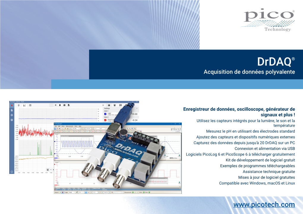 USB Drdaq Data Sheet