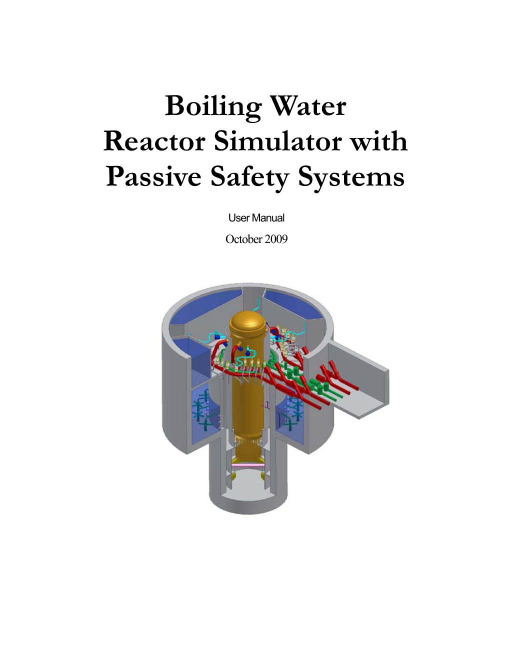 Boiling Water Reactor Simulator with Passive Safety Systems