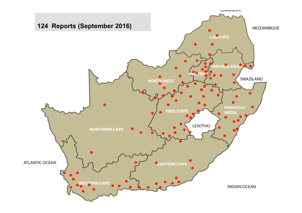 9 Maps of Disease Reports September 2016