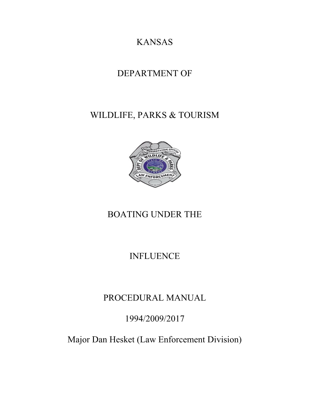 Wildlife, Parks & Tourism