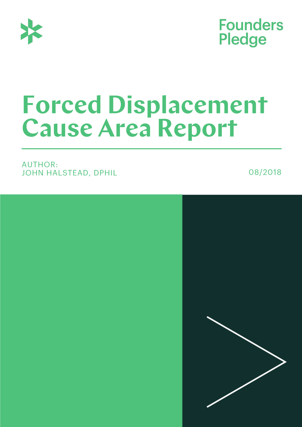 Forced Displacement Cause Area Report