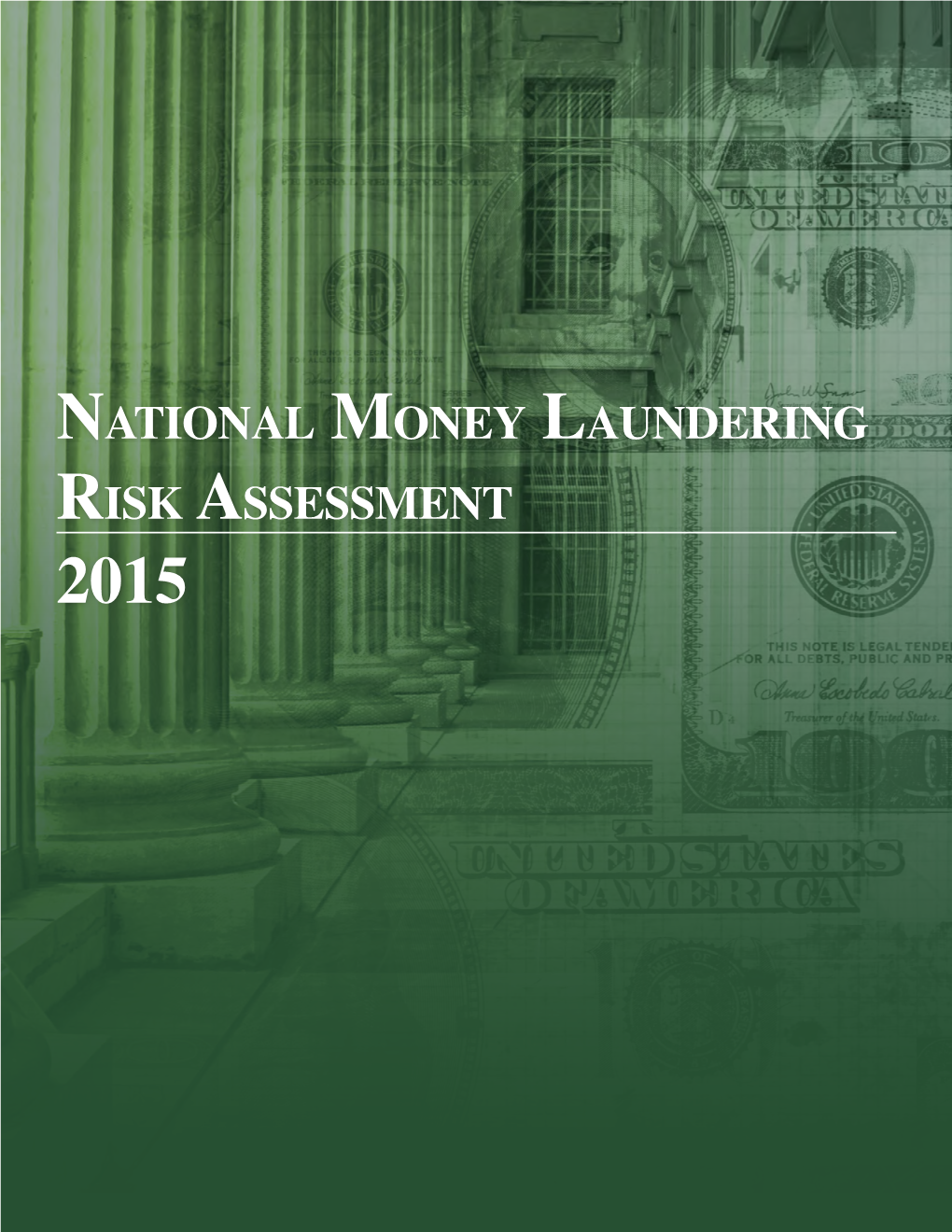 National Money Laundering Risk Assessment 2015