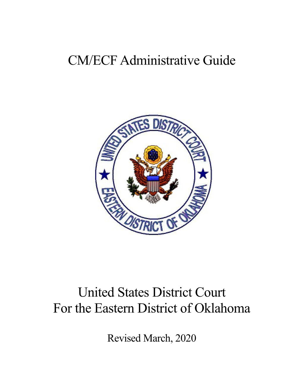 CM/ECF Administrative Guide