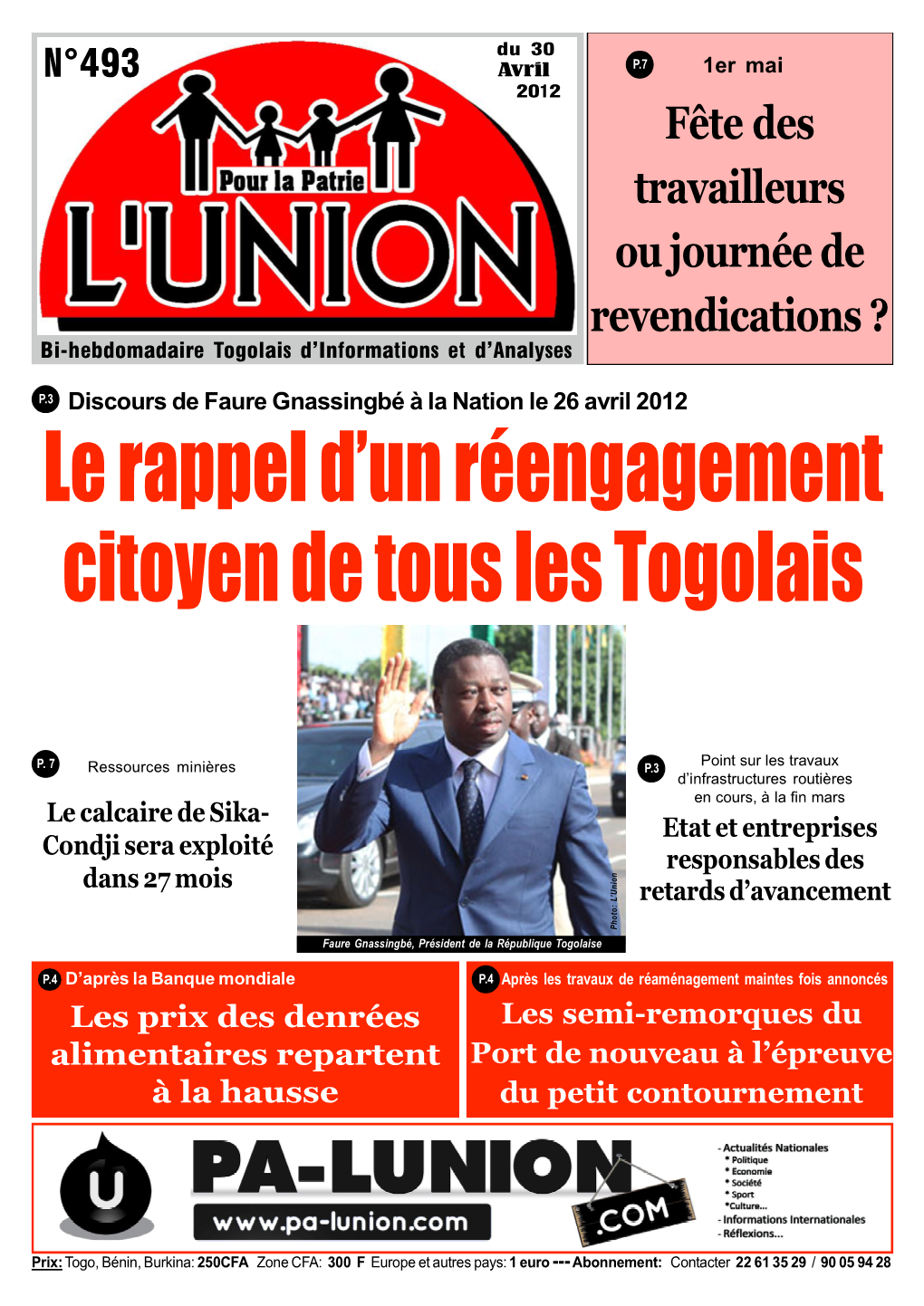 L\'Union N°493.Pdf