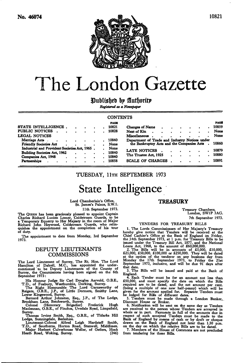He London Gazette