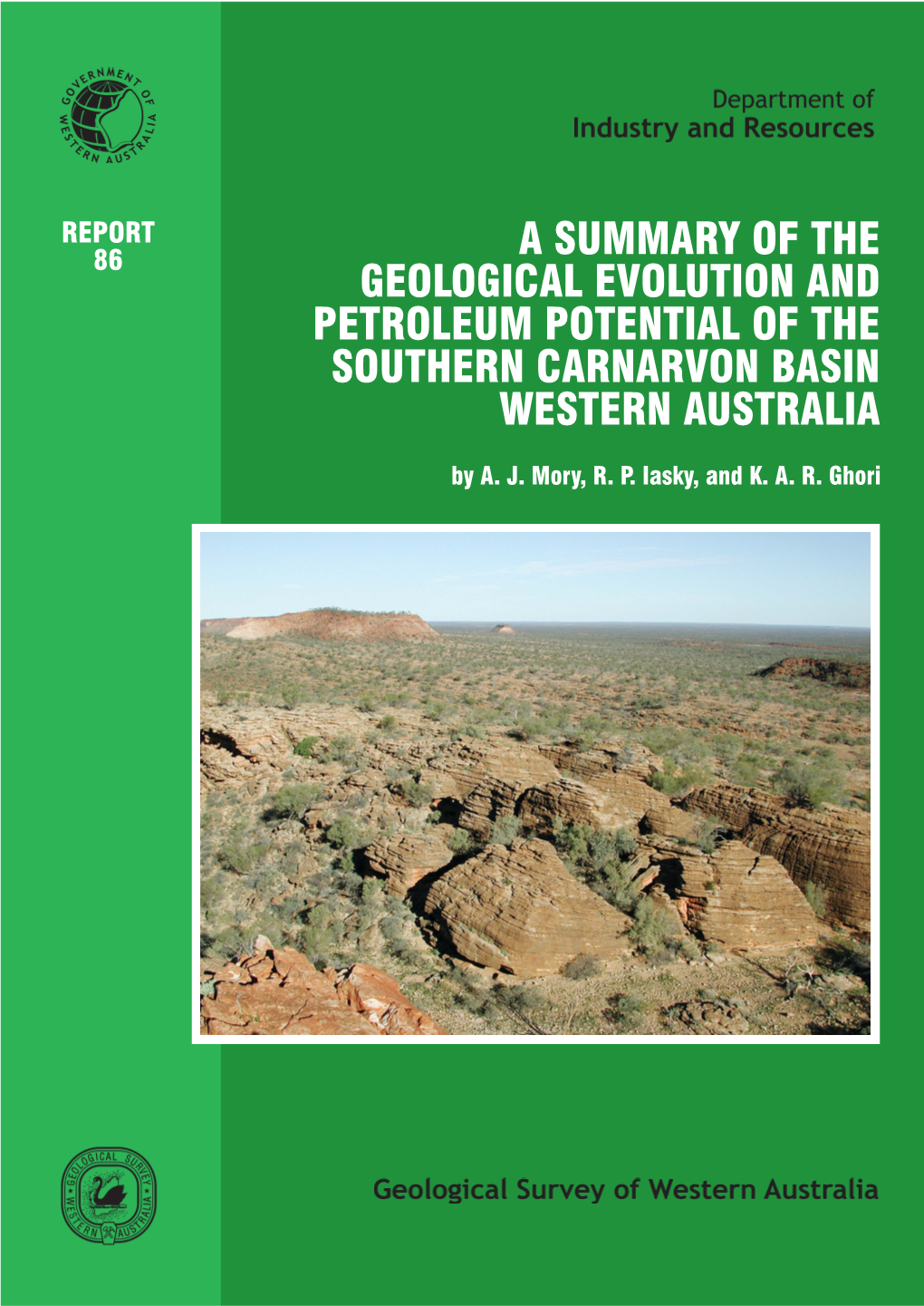 A Summary of the Geological Evolution and Petroleum Potential of the Southern Carnarvon Basin Western Australia