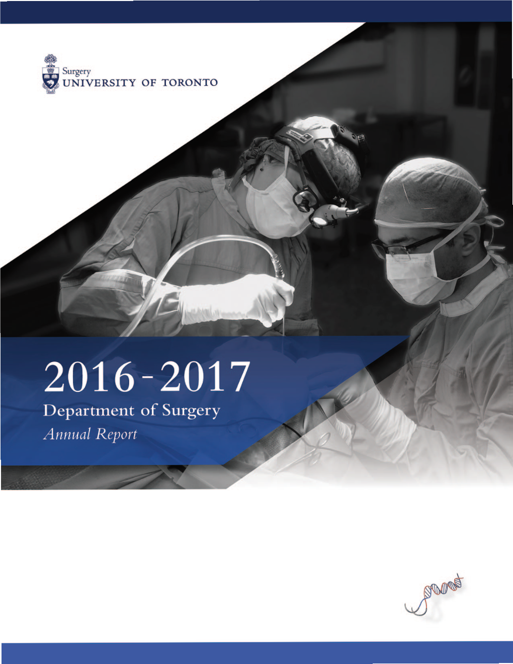 2016-2017 Annual Report Table of Contents Department of Surgery Organizational Chart