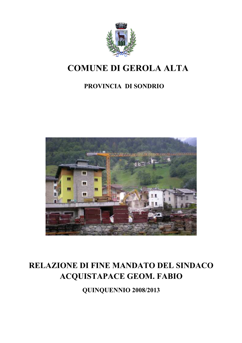 Comune Di Gerola Alta