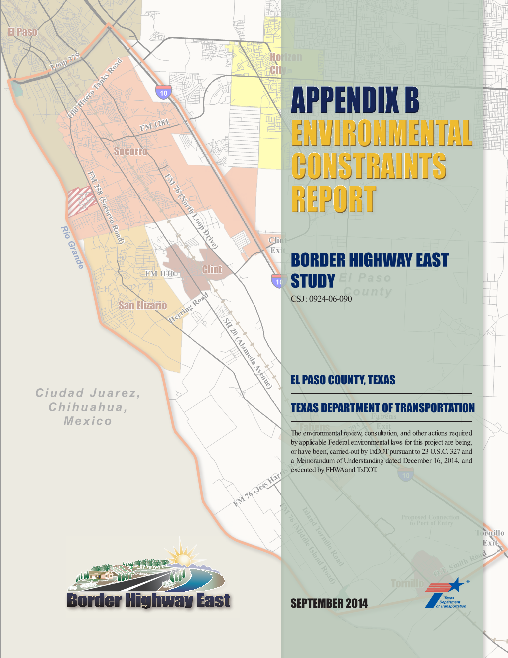 Appendix B: Environmental Constraints Report