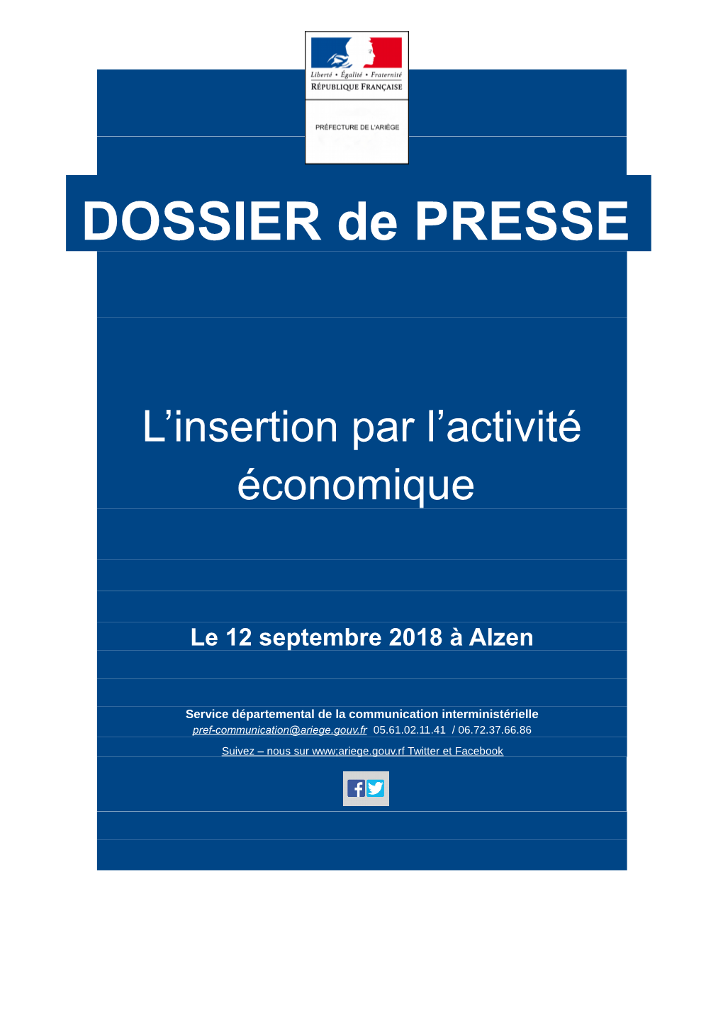 DOSSIER De PRESSE