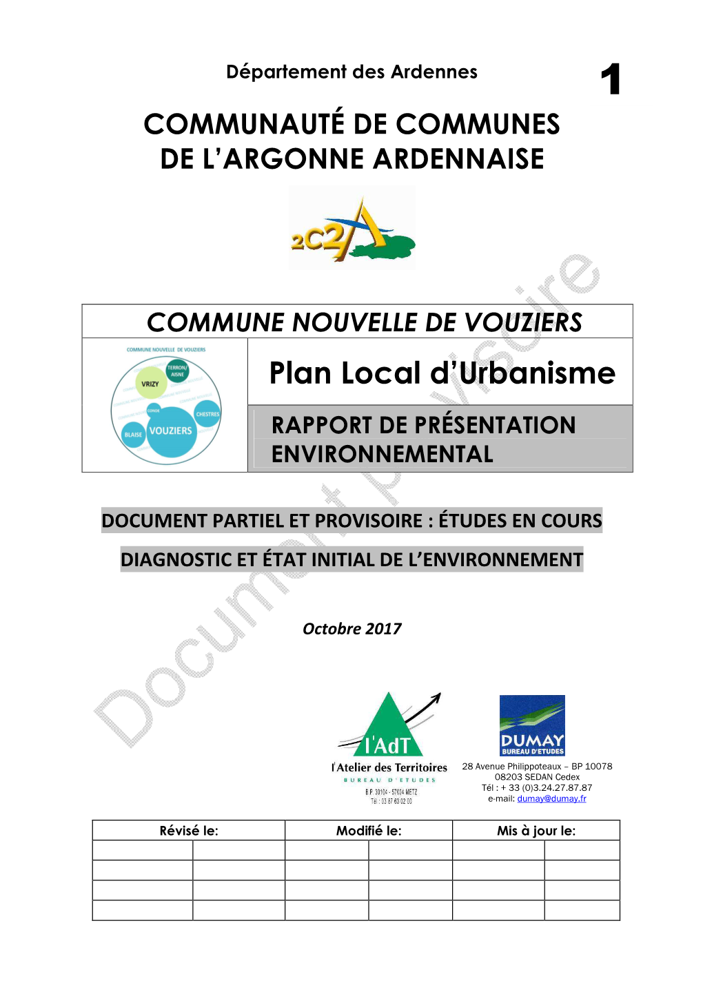 Plan Local D'urbanisme