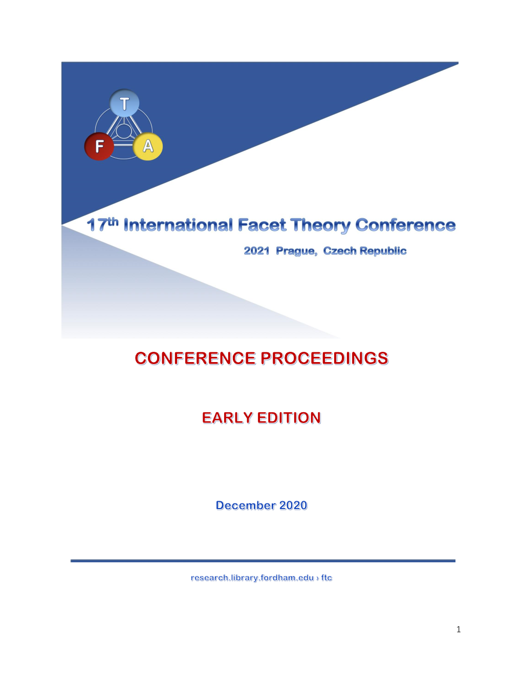 17Th FTC Conference Proceedings