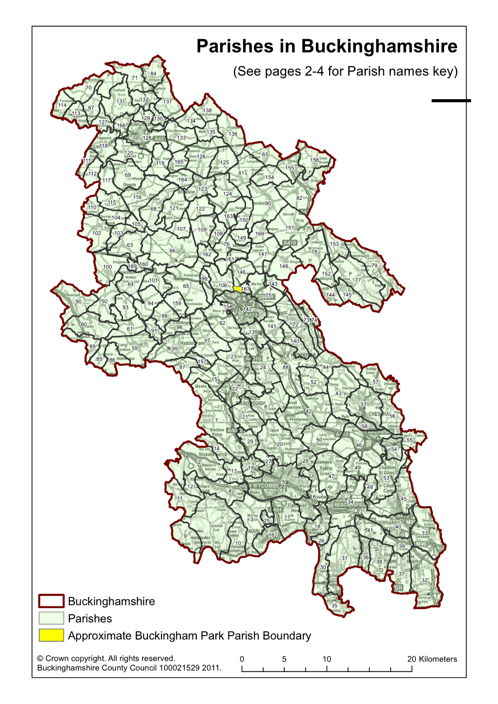 Parishes in Buckinghamshire