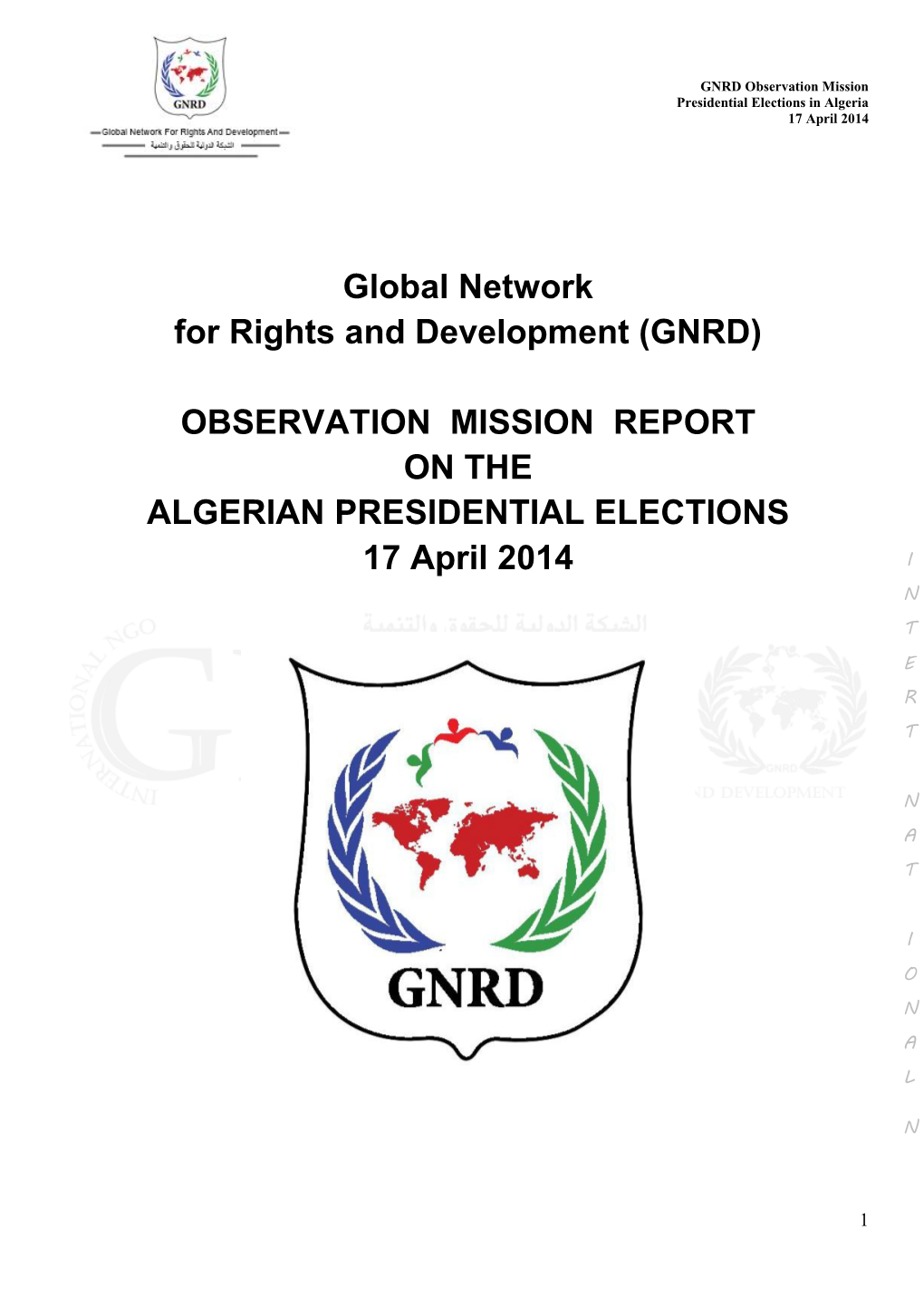 Global Network for Rights and Development (GNRD)