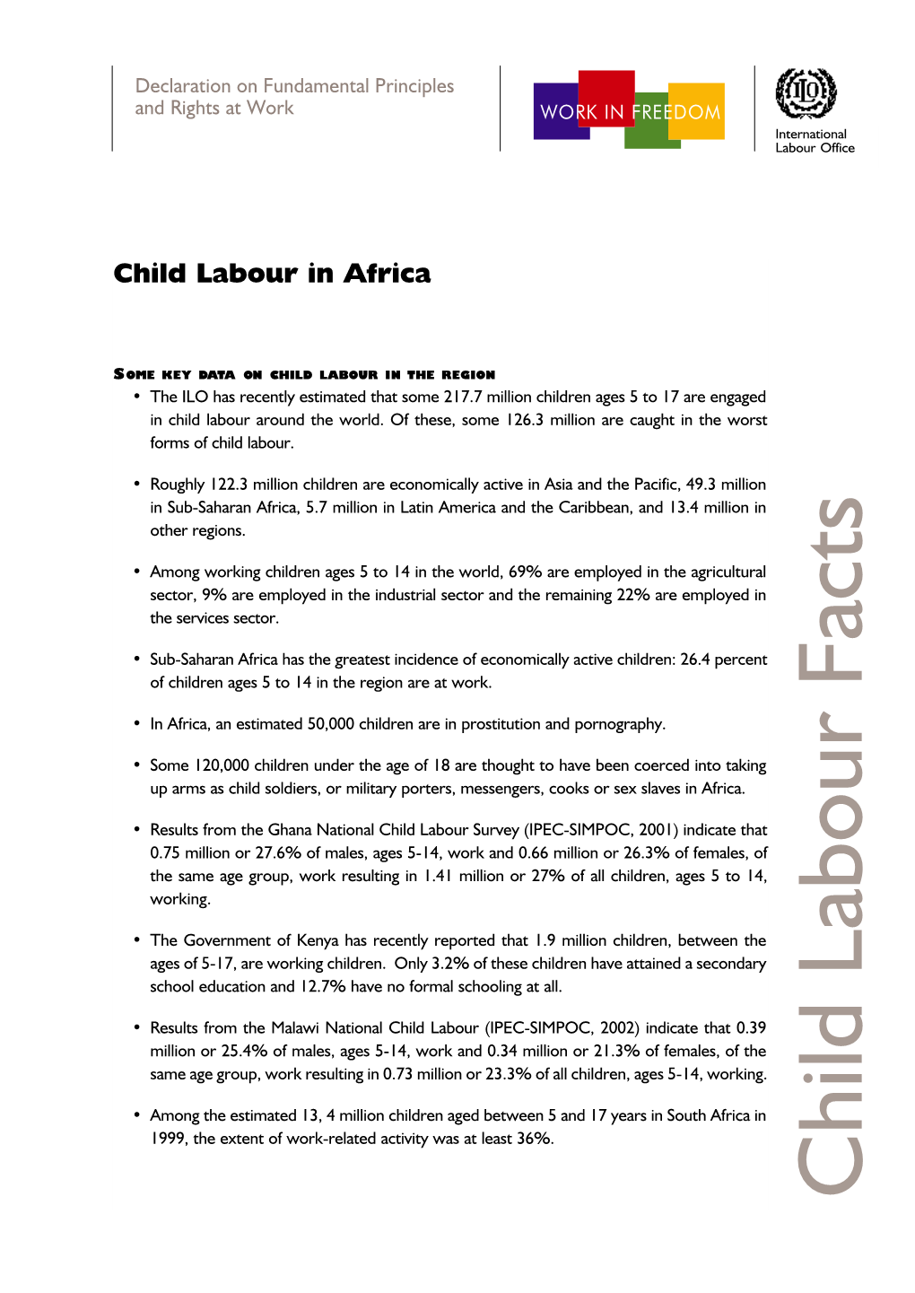 Child Labour in Africa